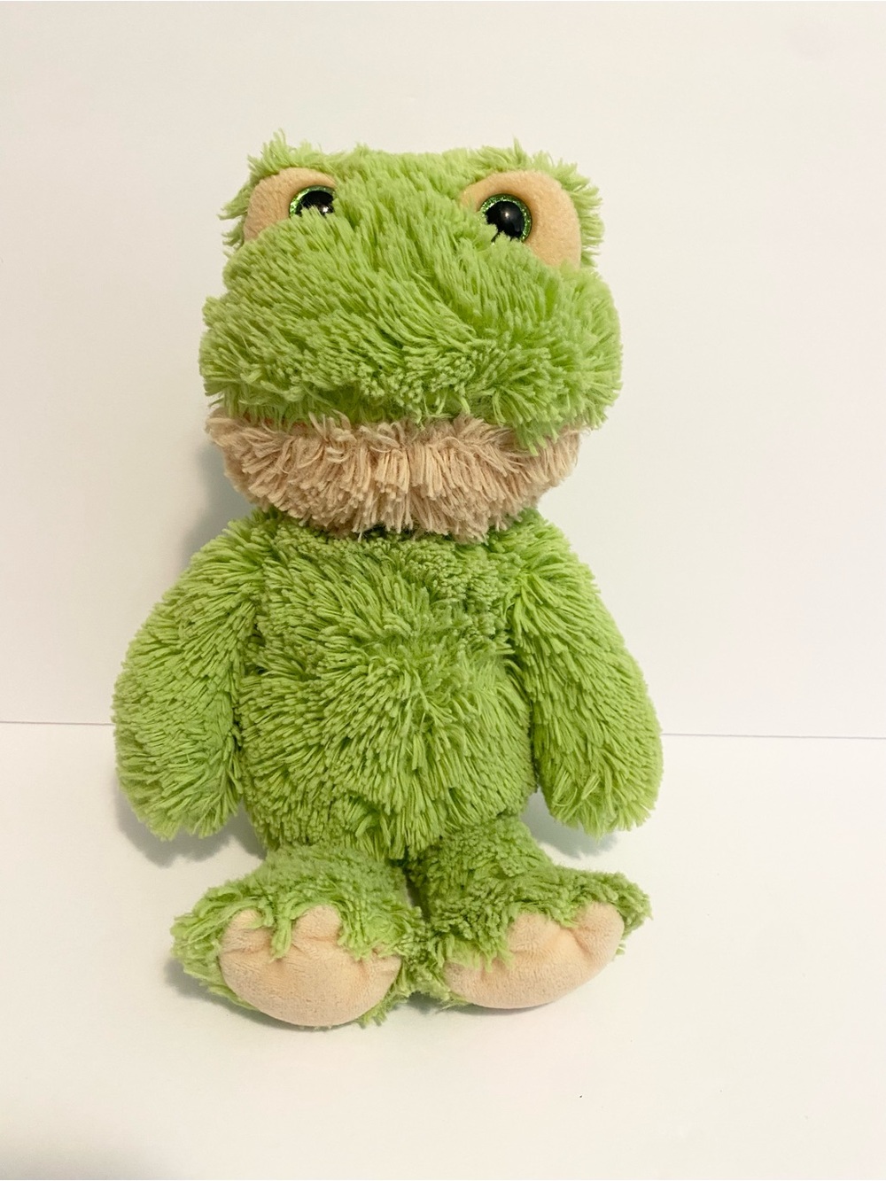 Ty Floyd Green Frog Plush Attic Treasures Stuffed Animal Toy 11”